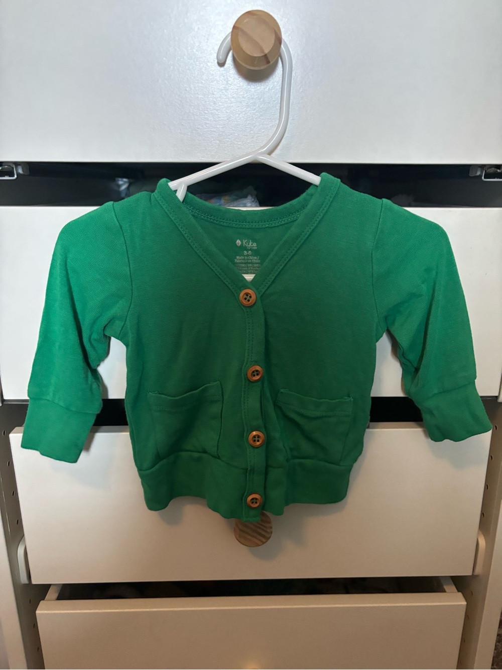 Kyte Baby Fern cardigan 3-6 months